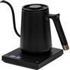 TIMEMORE Bollitore collo d'oca in acciaio inox, Bollitore elettrico per caffè intelligente 600ML con regolazione della temperatura per la preparazione di tè e caffè,192s veloce a 88°C