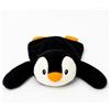 Neuro Wiz Peluche sensoriale ponderato 2,3 kg - fodera rimovibile lavabile + borsa per il trasporto - compagno accogliente per comfort e relax quotidiani (pinguino)