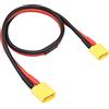 RIIEYOCA Connettore XT60 maschio a XT60 maschio con filo in silicone da 0,5 m 12 AWG per batteria Lipo RC FPV Drone
