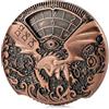 DNDND DND Spinner Dice DNDND - Set di dadi 7 in 1, in metallo, con splendida confezione regalo, per giochi da tavolo come Dungeon e Dragon (rame)