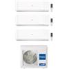 Haier Expert condizionatore trialsplit 9000+9000+9000 btu inverter con wifi codice prod: as25xcahra(x3) 3u55s2sr5fa