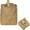 Lishuyeh Borsa tattica Molle Dump Pouch Borsa porta attrezzi pieghevole Borsa militare Organizer per caricatori di munizioni Borsa a tracolla avvolgibile (Verde)