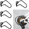 FIBOUND 4 pièces Garde Chaîne de Dérailleur Arrière Vélo, Protecteur de Dérailleur de Vélo, Support de Protection de Garde de Chaîne, pour La Plupart des Vélos de Route de Montagne