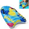 Zinueen Bodyboard gonfiabile per bambini e adulti, 75 x 65 cm, portatile e pieghevole con 2 manici, tavola da surf in PVC per spiaggia, piscina e nuoto apprendimento, sport acquatici estivi