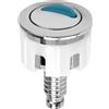 Favengo Bottoni di Ricambio per WC da 38 mm a 42 mm, Pulsante di Scarico WC Doppio Risciacquo, Pulsante di Scarico WC, Pulsante di Ricambio per Cassetta WC, per Sciacquone WC a Doppio Risciacquo
