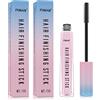 FUNAN Hair Finishing Stick 2 Pack per piccoli capelli rotti crema/gel per le donne naturalmente rinfrescante, bastone di cera per capelli, non grasso e non appiccicoso