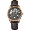 Ingersoll The Maverick Orologio automatico da uomo da 48 mm con quadrante grigio e cinturino in pelle marrone I17402