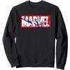 Marvel Logo with Spider-Man Felpa