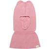 KNITAS Berretto in Cotone per Bambini, Invernale, Caldo, Lavorato a Maglia, per Ragazzi e Ragazze, 3-7 Anni, Berretto a Doppio Strato di Colore Rosa, Taglia 50-54 cm