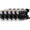 Supply Guy 5 cartucce compatibile con Brother LC-1240 LC-1220 Nero per DCP-J525W DCP-J725DW DCP-J925DW MFC-J430 Series MFC-J5910DW MFC-J625DW MFC-J6510DW MFC-J6710DW