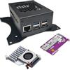 Digitalkey Custodia Big per Raspberry Pi 5 con Supporti VESA Rimovibili e Active Cooler + Shield PCIe M.2 NVMe SSD
