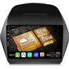BXLIYER SXAUTO [6G+128G] Android 15 IPS Autoradio Per Hyundai IX35 (2010-2017) - Senza fili CarPlay/Android Auto - Camera + MIC - DAB Dual Band WIFI Fast-boot Volante 360-CAM AHD DSP BT - 2 Din 10.1 Pollici