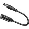 Bacron 5,5 x 2,1 mm, 100 W, cavo USBC, maschio a presa DC 12 V, 19 V, 20 V, adattatore da USB C a 5,5 x 2,1 mm, per pannello solare, camper, centrale elettrica portatile, camper, generatore solare