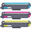 Jhaan TN247 TN243CMYK Toner Compatibili per Brother TN-247 TN243-CMYK Multipack Toner Brother DCP-L3550CDW HL-L3210CW MFC-L3730CDN MFC-L3750CDW HL-L3230CDW HL-L3270CDW (Ciano Giallo Magenta, 3 Pack)