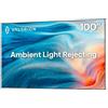 Valerion Schermo Fresnel da 100 con Rifiuto della Luce Ambientale (ALR), Guadagno di 1,8 dB, Resistenza Alla Luce Ambientale dell'85%, Design Anti-Macchia, Cornice Fissa 16:9 Per Proiettore A Lunga Gittata