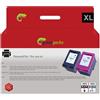green gecko XXL Multipack sostituisce HP 305 XL per HP DeskJet 2700 2710e 2720e 2720 2721e 2820e 2821e DeskJet Plus 4100 4110 4120 4130 Envy 6000 6010 6020 6030 e 032 Pro. 6400 6420 nero e colorato