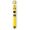 Mr. Wonderful - Penna Cancellabile Bo-Bo Click! "Ape" - Gomma sulla Punta e Presa Ergonomica - Inchiostro Blu - Design Allegro