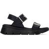 REFRESH - Sandali Donna Nero - Scarpe comode e versatili - Moda casual - Modello 17516102 (Misurare 39)