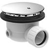 Ideal Standard - Multi Suites, Piletta sifonata con diametro 6cm, T6224AA, Cromato