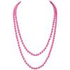 BABEYOND Collana di perle di imitazione alla moda Flapper Art Deco Gatsby Costume Accessori Collana lunga con perle, 1er Pack, Plastica
