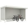 WSM Tettoia per materiali Leipzig con rastrelliera per biciclette modello 2300 WSM
