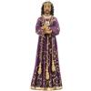 DRW Figura Cristo Medinaceli in resina dipinta a mano 3x3x10 cm