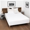 Home Linge Passion - Lenzuolo con Angoli, 100% Cotone a 57 Fili (Etichetta Oeko-Tex)