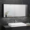neoro n50 shelf specchio illuminato La: 140 cm, BN0840BM, n50 [Specchi > Specchi]