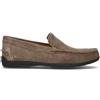 GEOX Mocassino uomo grigio in suede