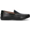 GEOX Mocassino uomo nero in pelle