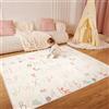 Joypony Tappetino da gioco pieghevole per bambini, 150 x 180 cm, impermeabile e antiscivolo, con borsa per il trasporto, ideale per neonati e bambini