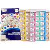 ZEBTON 2 Biglietti Bingo Libri Colori Assortiti 600 Biglietti Jumbo Bingo Multi Gioco Divertente Bingo 6 per visualizzare i biglietti