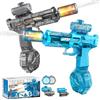 Hlayshing Pistola ad Acqua Elettrica,Pistola Automatica con Luci LED,Pistole ad Acqua Potenti a Lunga Distanza,Pistole ad Acqua Elettriche Per Adulti E Bambini per Spiaggia Piscina per Feste e Piscina