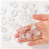 Sinbana 30pz Mini Gruppi di Bolle, Minuscole Bolle Finte Accessori per Case Delle Bambole in Miniatura Decorazioni a Bolles Gioielli da Vasca Bagno per Case Delle Bambole