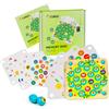 CUBIDI® Carina memoria originale per bambini piccoli. Giocattolo Montessori in legno. Promuove lo sviluppo motorio e la memoria. Giocattolo in legno per ragazzi e ragazze a partire dai 3 anni (bird)