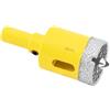 Aohhy Sega a Tazza Diamantata 28mm con Punte Guida, Professionale Vacuum Brasato Punte per Trapano Diamantate per Piastrelle, Porcellana, Vetro, Marmo e Ceramica