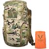 VOTAGOO Hunting - Zaino da trekking, impermeabile, con chiusura lampo e protezione dalla pioggia, per fucile, arco e pistola, CP, L