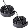 Contrast 700 x 23c Road Bike Inner Tubes Presta 60mm Valve ETRTO 622-23 (Pair)