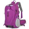 Amythe Zaino Scuola Ragazzi 8 a 15 anni Grande Impermeabile 33 L, Rosso | Leggero Trekking Viaggio Rosso Daypack Multitasche Capiente Resistente per Scuola Escursione Tempo Libero