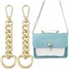 UNICRAFTALE 2 pz 10.5 cm Light GoldLink Prolunghe per Tracolla per Borsa in Lega Ovale Prolunga per Borsa Catena per Borsa Cinghie A Catena Portafoglio in Metallo Tracolla di Ricambio Pochette