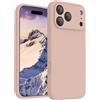 FireNova Magnetic for iPhone 17 Pro Max Case, Compatible with MagSafe, [Integrated Silicone Camera Control Button] [Camera Protection] Anti-Scratch Microfiber Lining Phone Case, 6.9, Pinksand