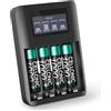 CELLONIC 4x Batteria compatibile con Siemens Gigaset A116, A170, A220, A270