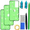 iStable Adesivo Cover Posteriore Compatibile con Samsung Galaxy S23 Fe Nastro di Ricambio Pre-Tagliato per Sportello Batteria, Kit Colla Biadesiva SM-S711B/DS, SM-S711U (Confezione da 3)