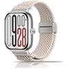 chinbersky Bracciale intrecciato compatibile con Xiaomi Smart Band 8 Pro/9 Pro/Xiaomi Redmi Watch 5/4. Cinturino di ricambio sportivo in nylon magnetico elastico, per uomo e donna.