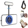 ULANZI M10 Mini light magnetico, Selfie light, Lampada da lettura 2500K-4500K, 5 luminosità, Design 2 in 1 come lucina per leggere libro e luce foto per telefono,Compatibile con iPhone iPad Kindle