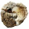 SIBERHAT Colbacco Originale Russia Coniglio Grigio-Marrone - Idea Regalo-Taglia L