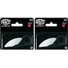 FELCO Lame di ricambio per cesoie da giardino 7 + 8 (Lama di ricambio per cesoie da potatura e cesoie bypass) 44262 (Confezione da 2)