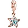 JCaleydo G 13 Charm Compatibile con Bracciale Pandora
