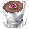 JCaleydo G 10 Charm Compatibile con Bracciale Pandora