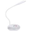 Lazmin112 Lampada da Tavolo a LED USB, Luce da Tavolo con Regolazione Tattile, Protezione per gli Occhi Luce Dimmerazione Tattile Colorata, Lampada da Studio Flessibile a Collo D'oca
